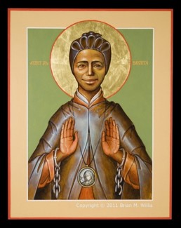 st bakhita ikona